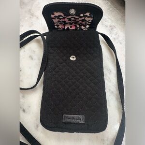 Vera Bradley Black Quilted Crossbody